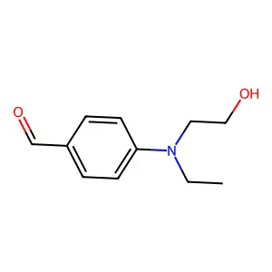 4-(Ethyl(2-hydroxyethyl)amino)benzaldehyde structure