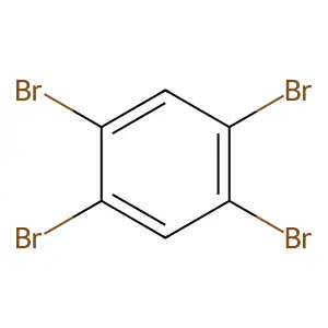 1,2,4,5-Tetrabromobenzene structure