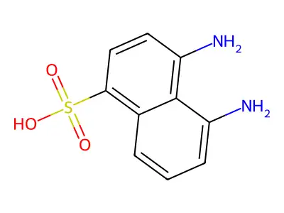 4,5-diaminonaphthalene-1-sulfonic Acid structure