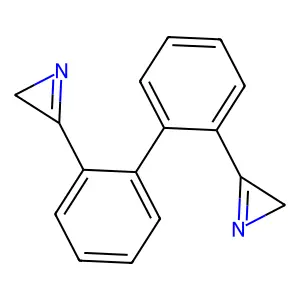 3,3'-([1,1'-Biphenyl]-2,2'-diyl)bis(2H-azirene) structure