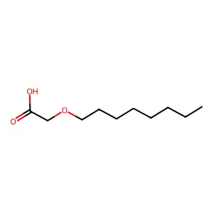 (辛氧基)乙酸 structure