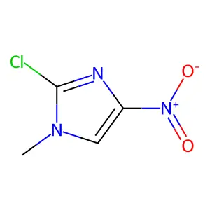1H-Imidazole, 2-chloro-1-methyl-4-nitro- structure