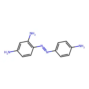 4-((4-氨基苯基)偶氮)1,3-苯二胺 structure