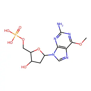 2-Dimethylamino-3-nitrofluorene structure