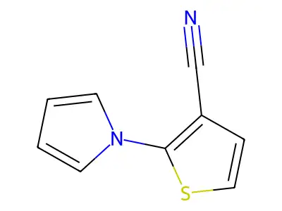 2-(1H-Pyrrol-1-yl)thiophene-3-carbonitrile structure