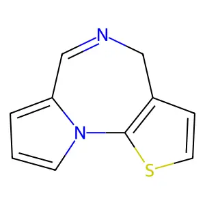 4H-Pyrrolo[1,2-a]thieno[3,2-f][1,4]diazepine structure