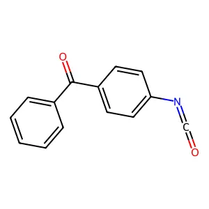 4-Isocyanatobenzophenone structure