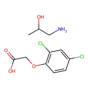2,4-D异丙醇胺盐 structure