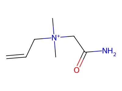 2-Propen-1-aminium, N-(2-amino-2-oxoethyl)-N,N-dimethyl- structure
