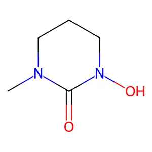 1-Hydroxy-3-methyltetrahydropyrimidin-2(1H)-one structure