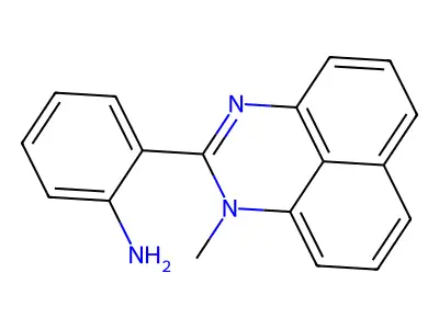 Perimidine, 2-(o-aminophenyl)-1-methyl- structure