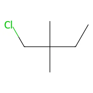 1-Chloro-2,2-dimethylbutane structure