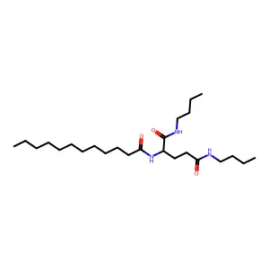 N-月桂酰-L-谷氨酸二正丁酰胺 structure
