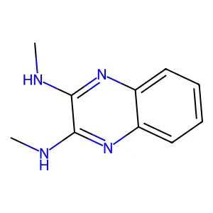 N2,N3-二甲基-2,3-喹喔啉二胺 structure