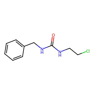 Urea, 1-benzyl-3-(2-chloroethyl)- structure
