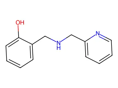 2-({[(Pyridin-2-yl)methyl]amino}methyl)phenol structure