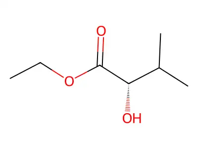 Ethyl 2-hydroxy-3-methylbutanoate structure