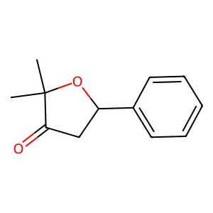 Butyl o-benzoylbenzoate structure