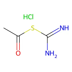乙酰基甲脒硫代物盐酸复合物(1/1) structure