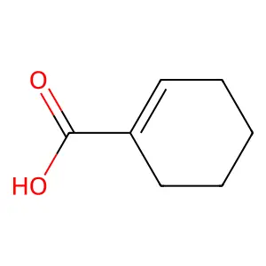 1-Cyclohexene-1-carboxylic acid structure