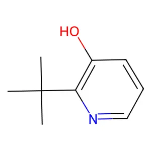 2-(1,1-Dimethylethyl)-3-pyridinol structure