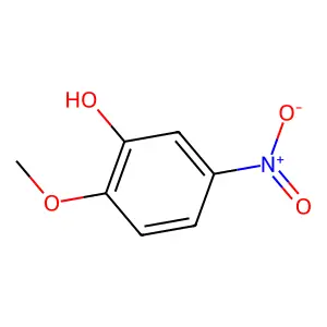2-Methoxy-5-nitrophenol structure