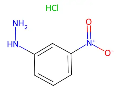 (3-Nitrophenyl)hydrazine structure
