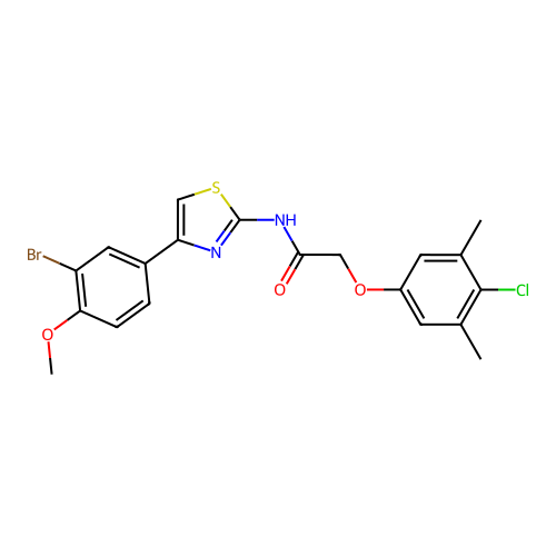 C20H18BrClN2O3S structure
