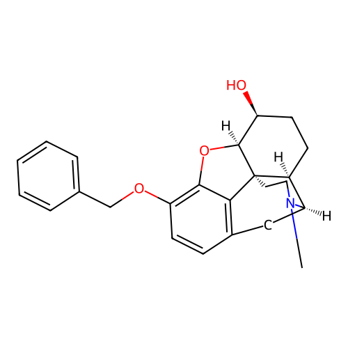 3-(Benzyloxy)-17-methyl-4,5-epoxymorphinan-6-ol structure