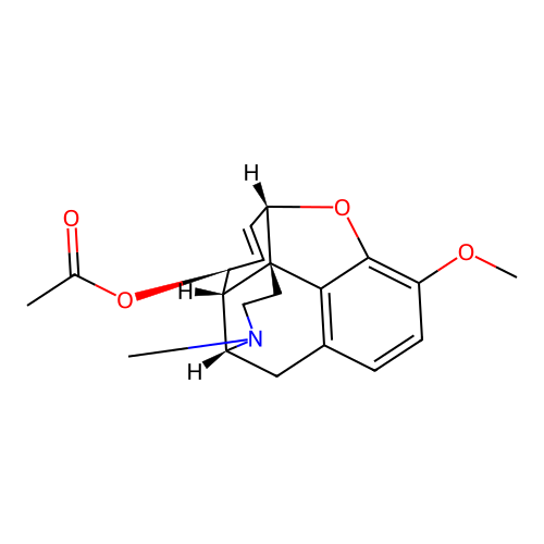 Acetylpseudocodeine structure