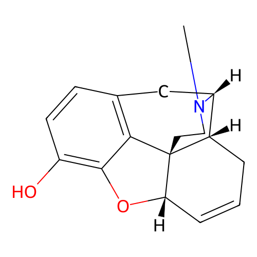 Desoxymorphine C structure