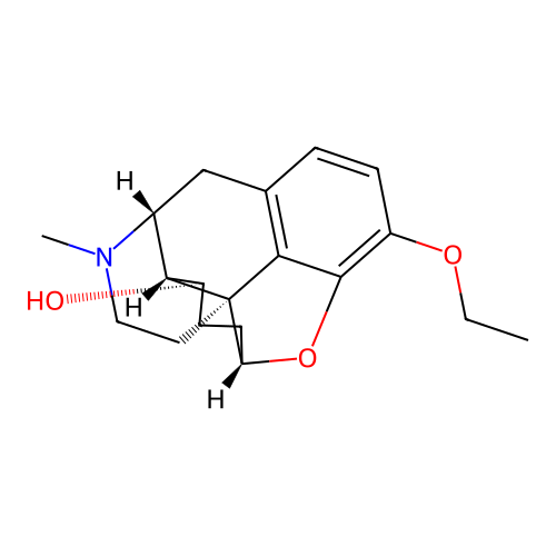 Morphinan-8-alpha-ol, 4,5-alpha-epoxy-3-ethoxy-17-methyl- structure