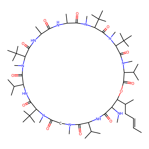 Isocyclosporin D structure