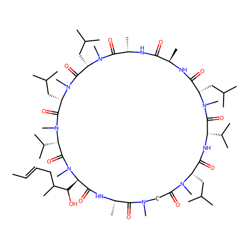 Antibiotic S 7481F2 structure