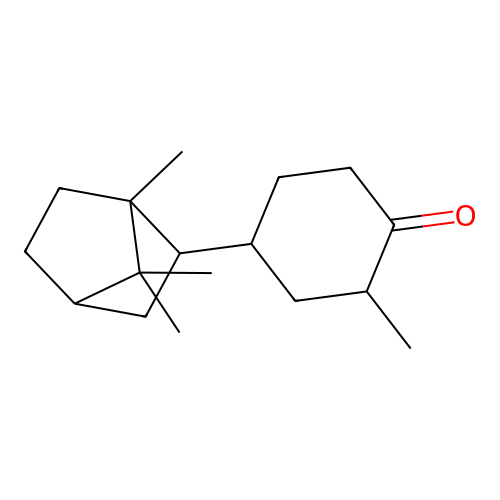 4-Isobornyl-2-methylcyclohexan-1-one structure