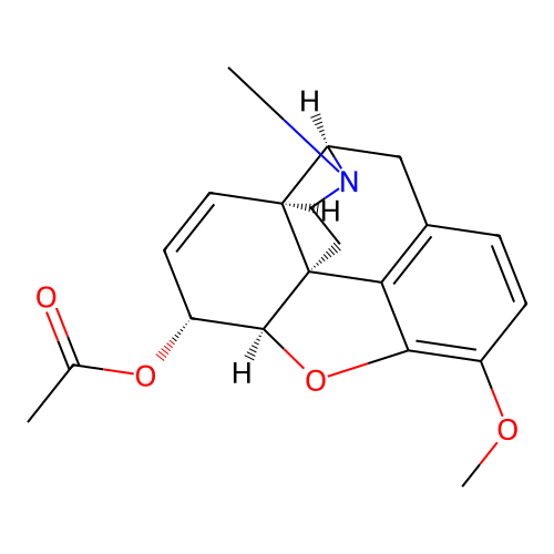 Acetylisocodeine structure