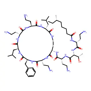 Polymyxin T1 structure