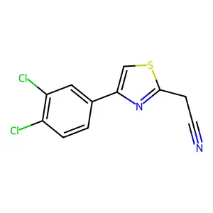 2-[4-(3,4-Dichlorophenyl)-1,3-thiazol-2-yl]acetonitrile structure