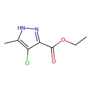 ethyl 4-chloro-5-methyl-1H-pyrazole-3-carboxylate structure