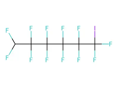 1,1,2,2,3,3,4,4,5,5,6,6-Dodecafluoro-1-iodohexane structure