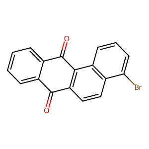Benz[a]anthracene-7,12-dione, 4-bromo- structure