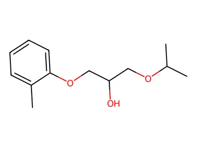 2-Propanol, 1-(isopropoxy)-3-(tolyloxy)- structure