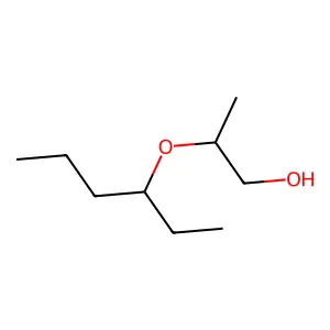 Propanol, 2-ethylbutoxy-, mixed isomers structure
