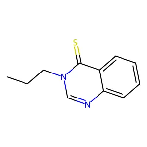 3-Propylquinazoline-4(3H)-thione structure