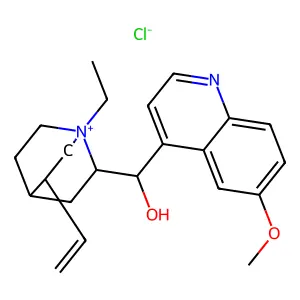 奎宁乙基氯化物 structure
