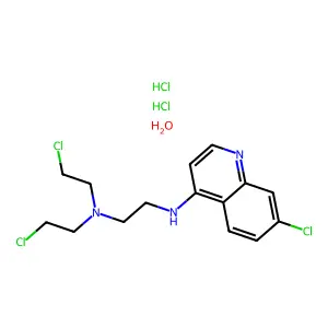 Ethylchloroquine mustard structure