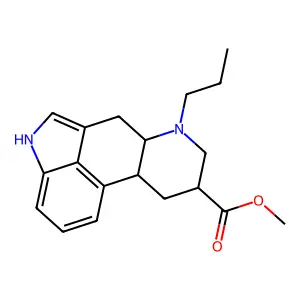 Methyl 6-propyldihydronorlysergate structure