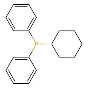 Phosphine, cyclohexyldiphenyl- structure