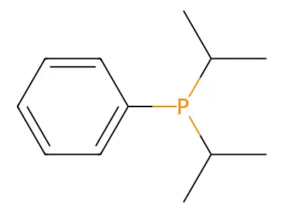 Phosphine, bis(1-methylethyl)phenyl- structure