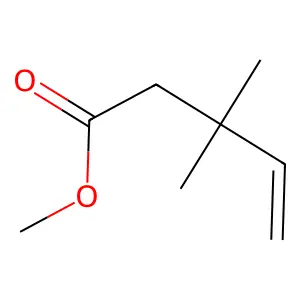 Methyl 3,3-dimethyl-4-pentenoate structure